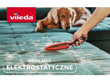 Zdjęcie: Szczotka elektrostatyczna do sierści i włosów Pet Pro VILEDA