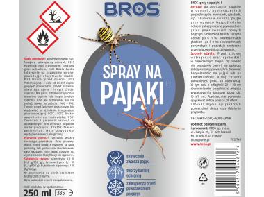 Zdjęcie: Spray na pająki 250 ml BROS