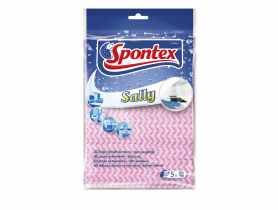 Ściereczki włóknina Sally 5 sztuk SPONTEX