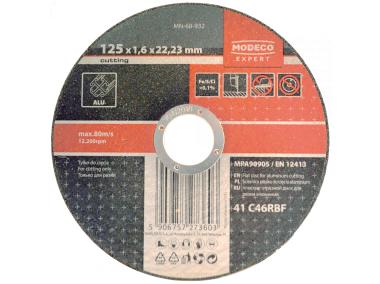 Zdjęcie: Ściernica do cięcia aluminium 125x1,6x22,23 mm płaska 25 szt. RAWLPLUG