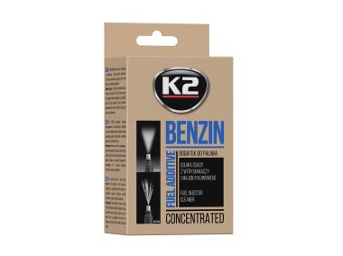 Zdjęcie: Środek do czyszczenia całego układu zasilania w silnikach benzynowych Benzin 50 ml K2