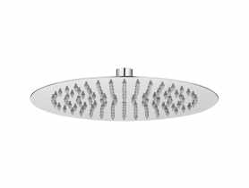 Deszczownia stalowa Rondo Slim górna chrom średnica 25 cm LAVEO