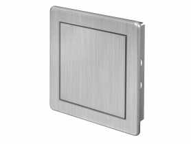 Drzwiczki rewizyjne plastikowe 15x15 cm srebrny AWENTA