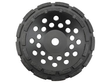 Zdjęcie: Diamentowa tarcza szlifierska 180x5x22,2mm segmentowa podwójna GRAPHITE