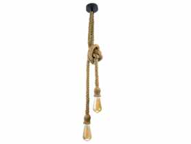 Lampa wisząca Rope 2xE27 IL MIO