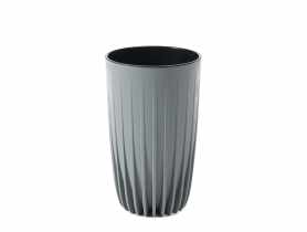 Donica wysoka Mira 250 mm szary LAMELA