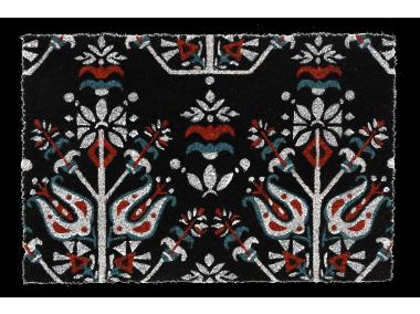 Zdjęcie: Wycieraczka Couleur Łowicz 40x60 cm PCV, kokos INDAVO