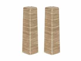 Zakończenia do listwy przypodłogowej Masterline narożnik zew. 1 kpl. 2 szt. Copper wood Mat CEZAR
