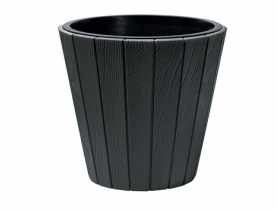 Donica Woode antracyt 35 cm PROSPERPLAST