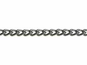 Łańcuszek pancerny mosiądzowa 1x3 mm, 50 mb HSI