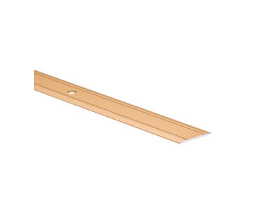 Zdjęcie: Listwa ochronna płaska 30 mm AL LPP30 - 2 m złota CEZAR
