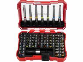 Zestaw końcówek z uchwytem, 57 szt. PROLINE