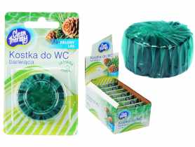 Kostka barwiąca do WC Zielony Las CLEAN THERAPY