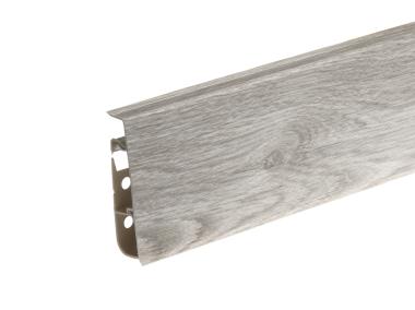 Zdjęcie: Listwa przypodłogowa PVC Hi Line Prestige 2,2x7,5 cm 2,50 m Dąb Masala Mat CEZAR