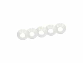 Rozetka do rur miedzianych fi 22 biała TYCNER