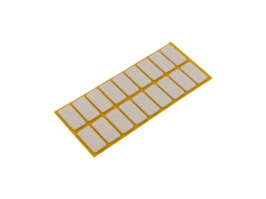 Zdjęcie: Podkładki filcowe samoprzylepne białe 15x30 mm METRO
