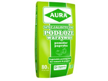 Zdjęcie: Podłoże warzywne specjalistyczne pomidor, papryka 80 L AURA