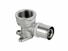 Kolano 90  naścienne 20x3/4 HYDROLAND