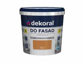 Farba fasadowa bursztyn 1 L Polinit DEKORAL