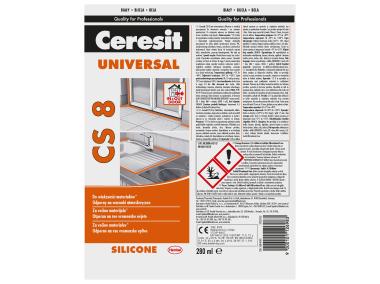 Zdjęcie: Silikon uniwersalny CS8 biały 280 ml CERESIT