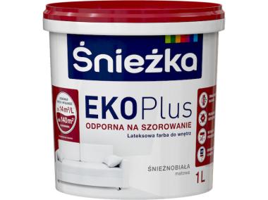 Zdjęcie: Farba EKO plus 1L ŚNIEŻKA