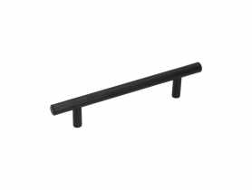 Uchwyt meblowy RE29 rozstaw 128 mm czarny super mat GAMET