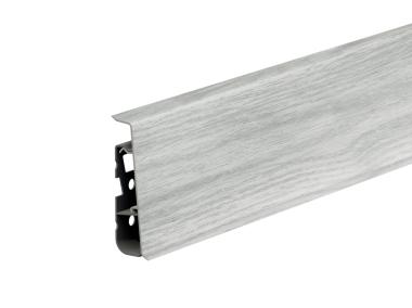 Zdjęcie: Listwa przypodłogowa PVC Hi Line Prestige 2,2x7,5 cm 2,50 m Platan Malibu Mat CEZAR