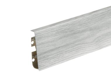 Zdjęcie: Listwa przypodłogowa PVC Hi Line Prestige 2,2x7,5 cm 2,50 m Platan Malibu Mat CEZAR