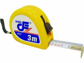 Miarka zwijana, blokada, zaczep, Neon 3 m -19 mm DEDRA