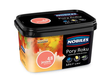Zdjęcie: Farba lateksowa Pory Roku 2,5 L jesień gerberowa NOBILES