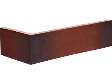 Płytka klinkierowa kątowa 120/250x65x10 mm dzikie wino gatunek I KING KLINKER