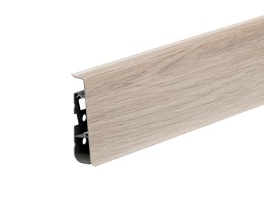 Zdjęcie: Listwa przypodłogowa PVC Hi Line Prestige 2,2x7,5 cm 2,50 m Dąb Alcanta Mat CEZAR
