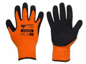 Rękawice ochronne Winter Fox lateks, rozmiar 10 BRADAS
