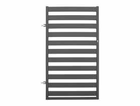 Furtka Kora 0,9x1,54 m stal ocynk+ral7016 z elektrozaczepem POLBRAM