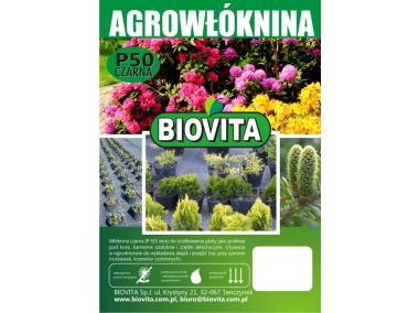 Zdjęcie: Agrowłóknina P-50 czarna 3,2x100 m BIOVITA