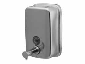 Dystrybutor mydła 0,5 L stalowy chrom BISK