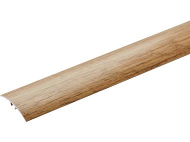 Zdjęcie: Listwa ochronna AL wcisk 37 mm 5w1 klejona L= 2,79 m Dąb Hamilton okleina mat CEZAR