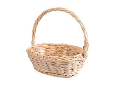 Zdjęcie: Koszyk wiklinowy z hiacynta wodnego 28x21x10/29 cm owalny TIN TOURS
