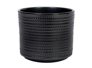 Zdjęcie: Osłonka doniczkowa Cylinder Calla 991 - 12 cm stare srebro CERMAX