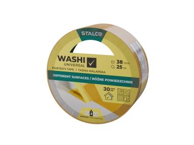 Zdjęcie: Taśma malarska Washi uniwersalna 38 mm x 25 m STALCO