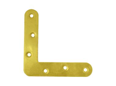 Zdjęcie: Narożnik wąski 80x80x17 ocynk żółty METRO