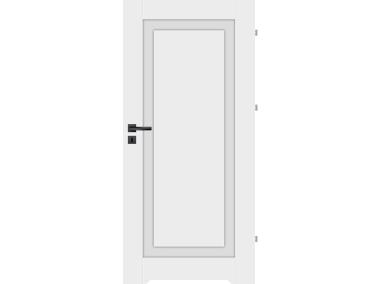 Zdjęcie: Drzwi wewnętrzne Doha2 80P biały, podcięcie NAWADOOR