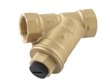 Zdjęcie: Filtr skośny siatkowy z magnesem nakrętno-nakrętny DN15 G1/2 FERRO