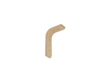 Zdjęcie: Wspornik drewniany gięty WDG 150x100 mm VELANO