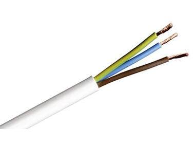 Zdjęcie: Przewód elektryczny OMY 3x1,5 biały MERCOR