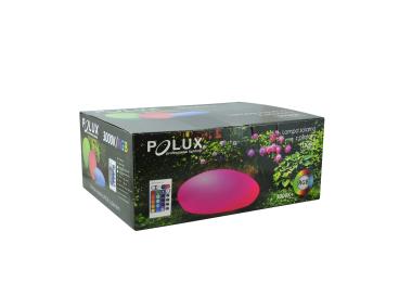 Zdjęcie: Lampa solarna Stone RGB 40 cm z pilotem POLUX