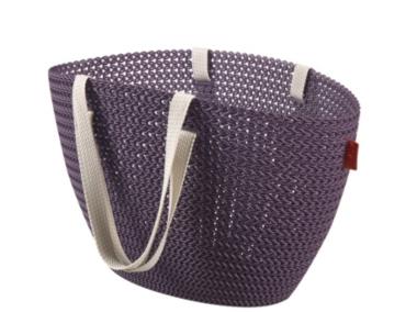 Zdjęcie: Koszyk Emily Knit fioletowy CURVER