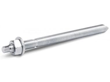 Zdjęcie: Pręt metryczny gwintowany zakończenie heksagonalne klasa 5.8 Studs 10x130 mm RAWLPLUG