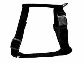Szelki dla psa taśma Cushion 20 mm czarny ZOLUX