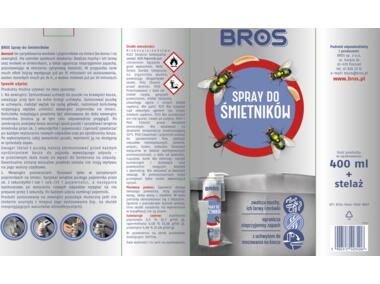 Zdjęcie: Spray do śmietników 400 ml BROS